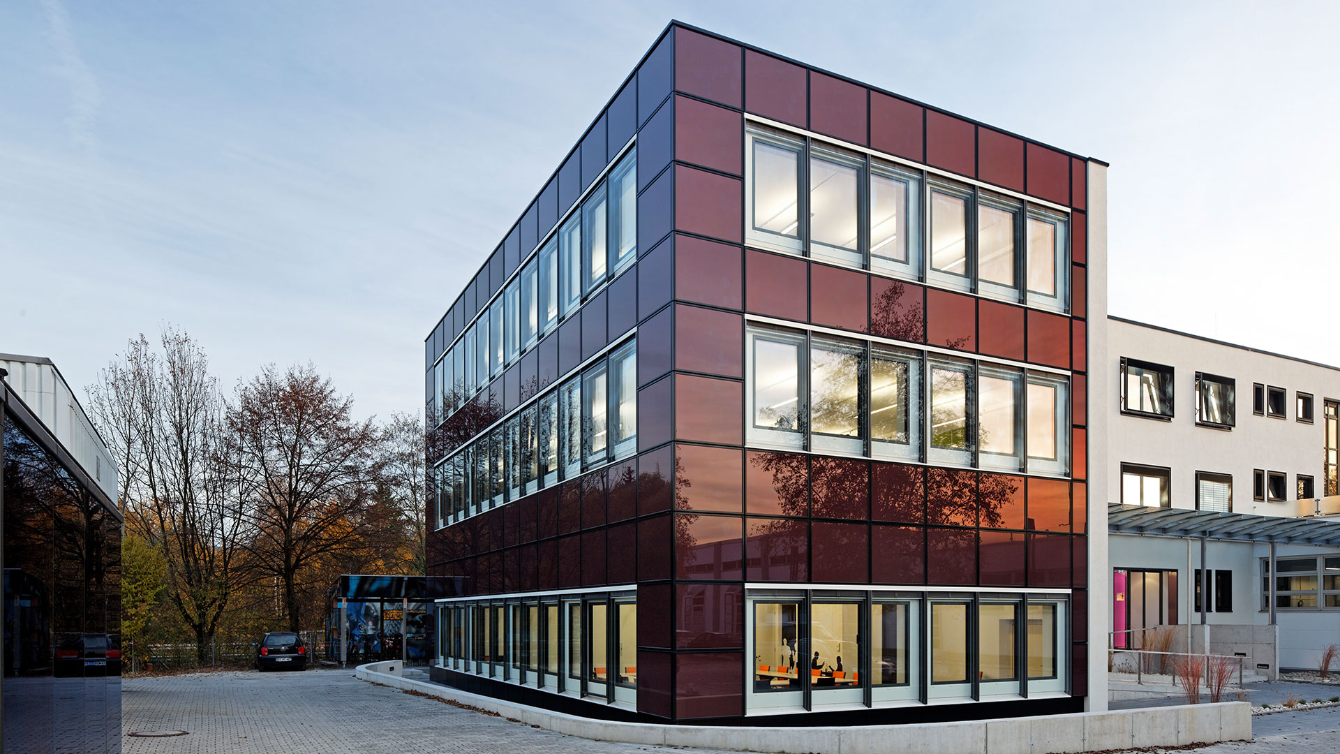 Fensterelemente und Kaltfassade für IFT in Rosenheim